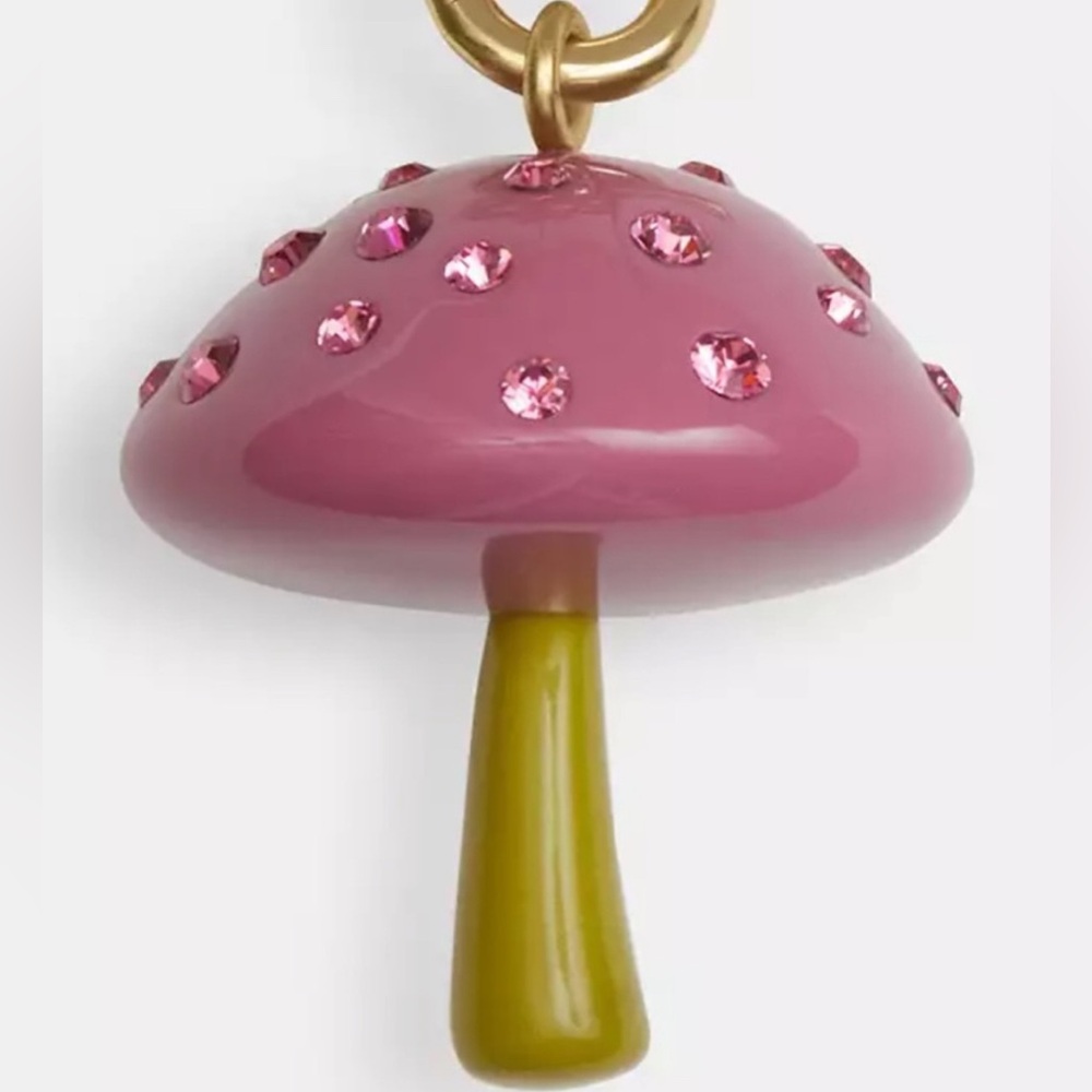 NWT Coach Outlet Coach X Observed By Us Mushroom Bag Charm - Picture 4 of 10